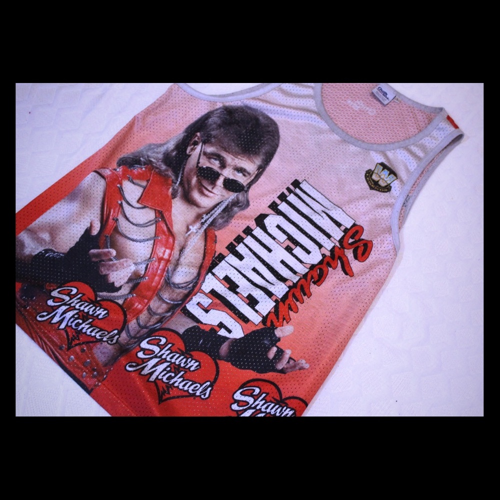CHALK LINE APPAREL SHAWN MICHAELS WWE BBALL JERSEY